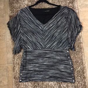 White House Black Market blouse blouse size L